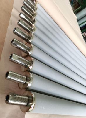 China elementos filtrantes sinterizados porosos del metal del gas grueso de la pared de 2.5m m en venta