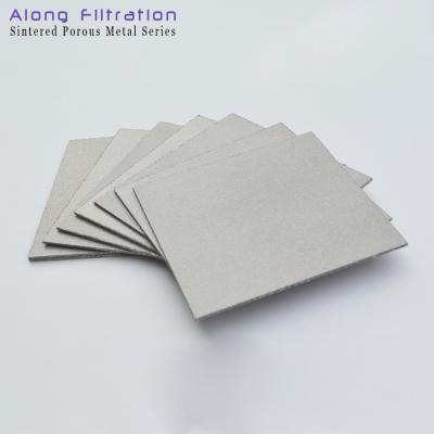 China Sintered Metal Porous Gas Diffusion Layer Porous Metal Filter Plate for sale