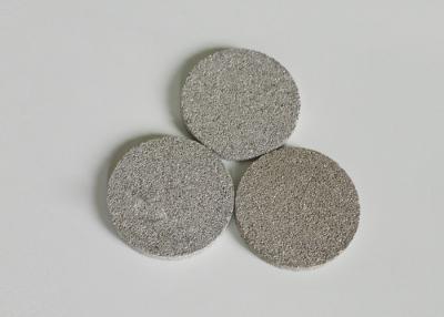China Medicine Industry Sintered Porous Metal Filter Foaming Disc φ5-φ400mm Length for sale