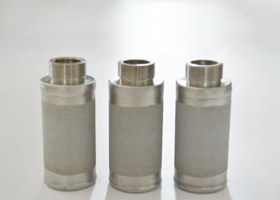 China Sintered Porous Metal Sparger , Sintered Metal Diffusion Tube for sale