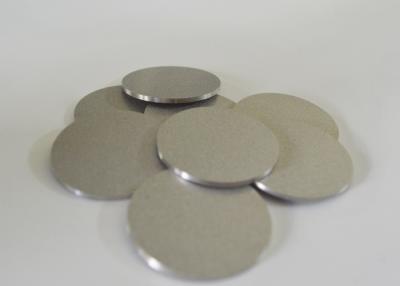 China Titanium Sintered Metal Filter Disc Excellent Air Permeability for sale