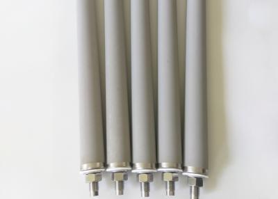 China Separation Sintered Stainless Steel Tube , Ss Sintered Filter Cartridge Stable Size for sale