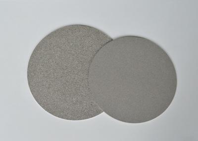 China Large Surface Area Sintered Disc Filter , Sintered Stainless Steel Filter Micron Diameter for sale