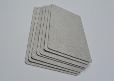 China Micropore GR1 Sintered Stainless Steel Sheet No Water Absorption For Hydrogen Generator for sale