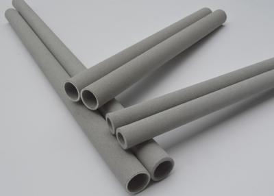 China Rigid Sintered Porous Filter Elements 18mm Diameter Hollow Section Structure for sale
