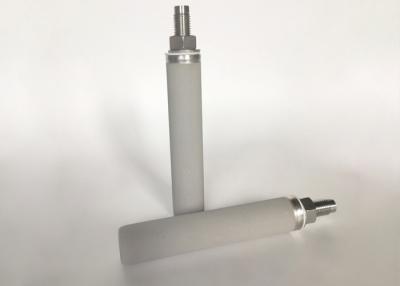 China 1/5/10/20/30/50/80 um Gas Distribution Sintered Metal Filter Gas Diffusion tube/Cartridge for sale