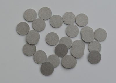 China Chemical Stable Sintered Metal Filter Disc Acid Corrosion Resistant No Particle Shedding for sale