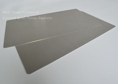 China Powder Sintered Porous Titanium Metal Electrode Plate for water electrolysis for sale