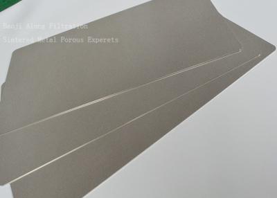 China 0.5um-70um Porous Metal Sintered Titanium Plate Oxidation Resistance for sale