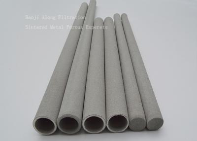 China Un extremo sellado o ambos extremos abre el titanio del metal y el tubo filtrante porosos sinterizados 316L en venta