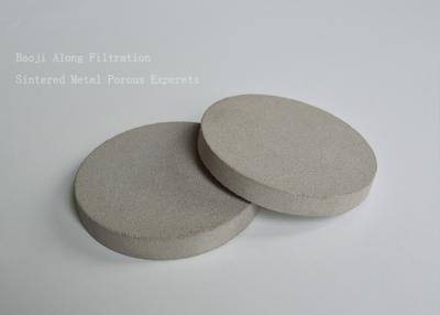 China Filtro poroso sinterizado de titânio com resistência a altas temperaturas até 500°C à venda