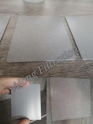 China Sintered Titanium Plate Superior Mechanical Strength , No Pollution And Used For PEM Membrane Electrode Plate for sale