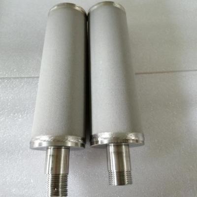 China Tubo de filtro sinterizado de acero inoxidable resistente a altas temperaturas en venta