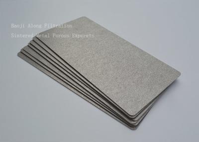 China 316 L 1mm Thickness Sintered Porous Metal Filter Plate Disc for sale