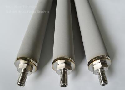 China Elementos de filtro sinterizados de acero inoxidable de metal Alta precisión de filtración en venta