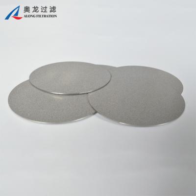 China 5um Electrolytic Fuel Cell Sintered Metal Filter Disc for sale