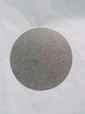 China Filtro de placa de titanio sinterizado con tamaño de poro uniforme y baja densidad en venta