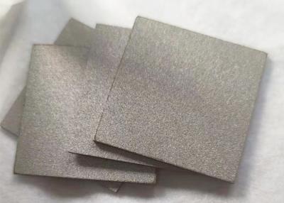 China 5um sinterizó la placa del titanio para la base ácida de la escala del micrón en venta