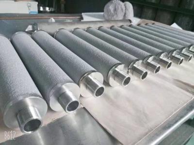 China Filtro sinterizado de metal de alta resistência à temperatura com classificação de filtro de 0,5 a 100 um à venda
