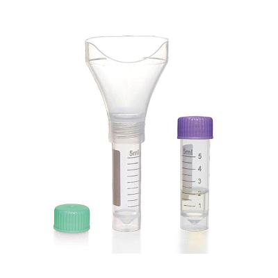 China Non Pyrogenic Saliva Test Tube Kit RNase And DNase Free for sale