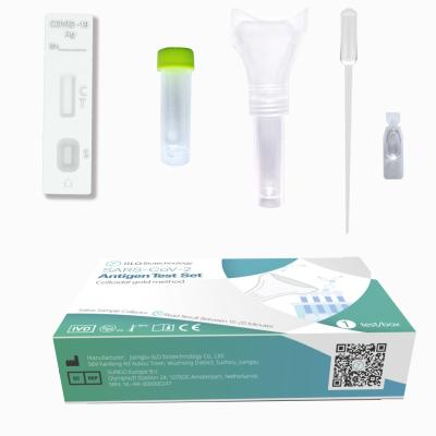 China 15-20 Minutes Antigen Self Test Kit Fast Reaction Rapid 1 Test/Box for sale