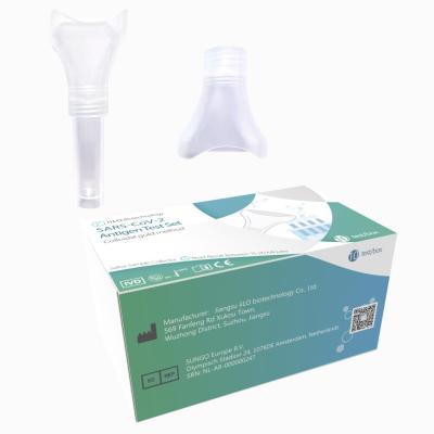China 10 Test/Box Rapid Antigen Test Self Test Kit Plastic Fast Reaction for sale