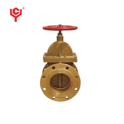China Casting 3 Inch Brass Gate Valve Butterfly 77mm width For Power Transformer for sale