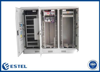 China Phosphating Outdoor Telecom Cabinet With Battery Rectifier for sale