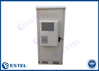China Galvanized Steel 900mm Wide IP55 Telecom Street Cabinets for sale
