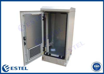 China Galvanized Steel 3C Outdoor Telecom Cabinet With AC PDU for sale