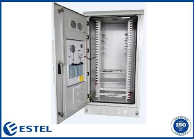 China Anti Corrosion ESTEL 1800mm Height Outdoor Telecom Cabinet for sale