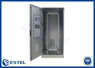 China 40U IP65 Outdoor Telecom Enclosure With Frequency Conversion Air Conditioner Cooling for sale