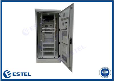China 2100mm Galvanized Steel Outdoor Equipment Cabinet Double Door for sale