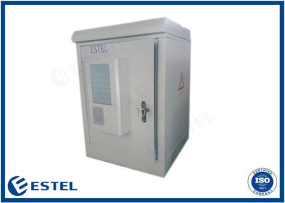China One Compartment DC48V Outdoor Telecom Enclosure Galvanized Steel Two Doors for sale