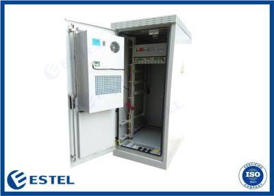 China IP55 1200W Outdoor Telecom Enclosure 1.5mm Single Steel Plate PEF Insulation for sale