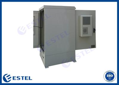 China Two Compartments Outdoor Telecom Cabinet 30U 19