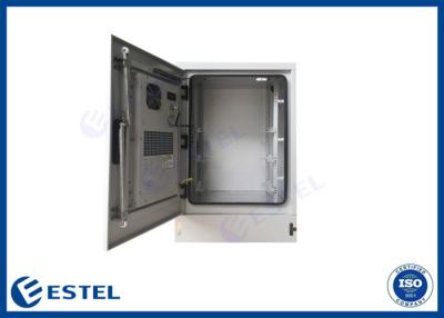 China Light Grey RAL 7035 16u Data Cabinet Telecommunication Enclosure One Front Door for sale