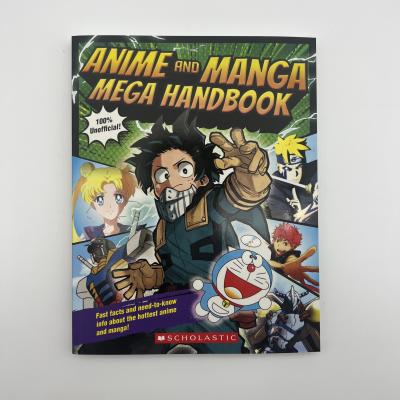 China UV Coating Foil Stamping Comic Book Printing Service Saddle Stitch / Perfect Binding for sale