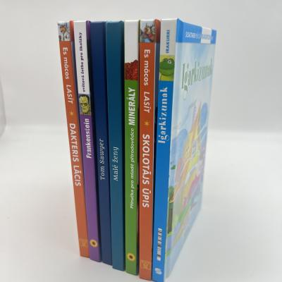 China Matt Art Paper Custom Kids Book Printing 170gsm Section Sewn Casebound for sale