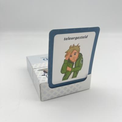 Cina Stampa di carte di tarocchi in PP laminazione lucida / opaca con tasca a display in vendita
