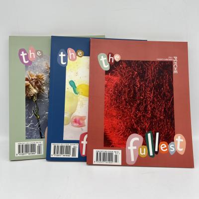 China Impresión de catálogo profesional a medida de papel brillante 100gm 128gm Peso en venta