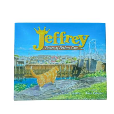 China Jeffrey Prince of Perkins Cove. Impressão personalizada de livros infantis com impressão de dois lados. à venda