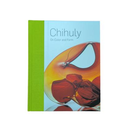 China Chihuly on Color and Form | Cloth & Paper Cover Material Art Book Smyth Sewn Binding for sale