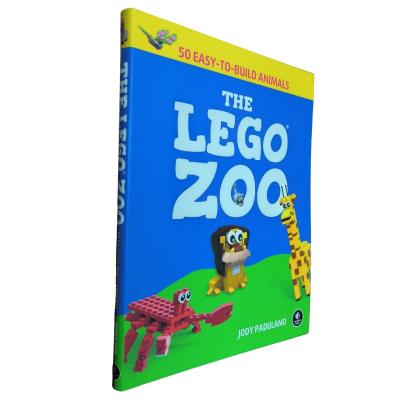 Cina THE LEGO ZOO. Matte Lamination personalizzata, stampa di libri per bambini in formato AI/PDF per il riconoscimento. in vendita