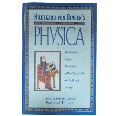 China Hildegard von Bingen's Physica | Custom Novel Book Printing Glossy Laminated Hardcover Editions Smyth Sewn Binding for sale