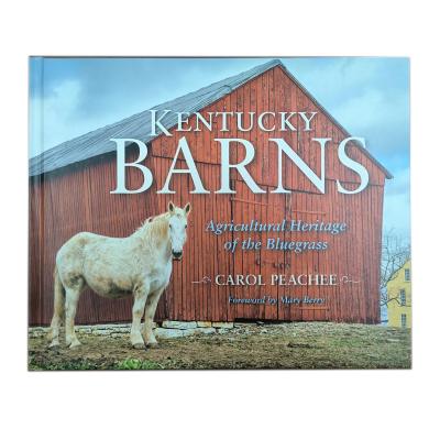 中国 Kentucky Barns | Expertly-Crafted Coffee Table Book Printing for Your Business with Glossy Jacket and Glossy Art Paper 販売のため