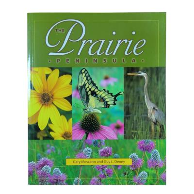 China The Prairie Peninsula | Art Paper Textbook Printing Service Full Color Glossy Lamination Offset Print Hardcover 157gsm for sale