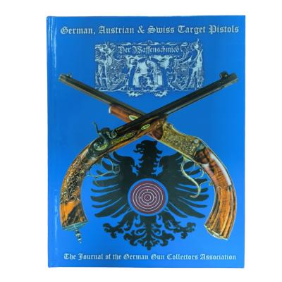 China Printing And Binding Services Smyth Sewn Hardcover Glossy Art Book Printing For German Austrian And Swiss Target Pistols for sale
