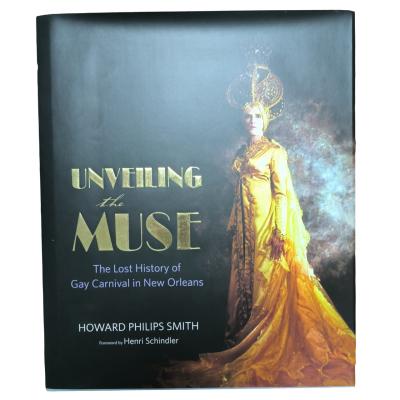 China Unveiling the Muse | Stylish Glossy Lamination Professional Coffee Table Book Printing with 3 Weeks Turnaround Time en venta