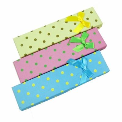 China White Cardboard Jewelry Paper Boxes , Coated Paper Jewellry Gift Boxes for sale